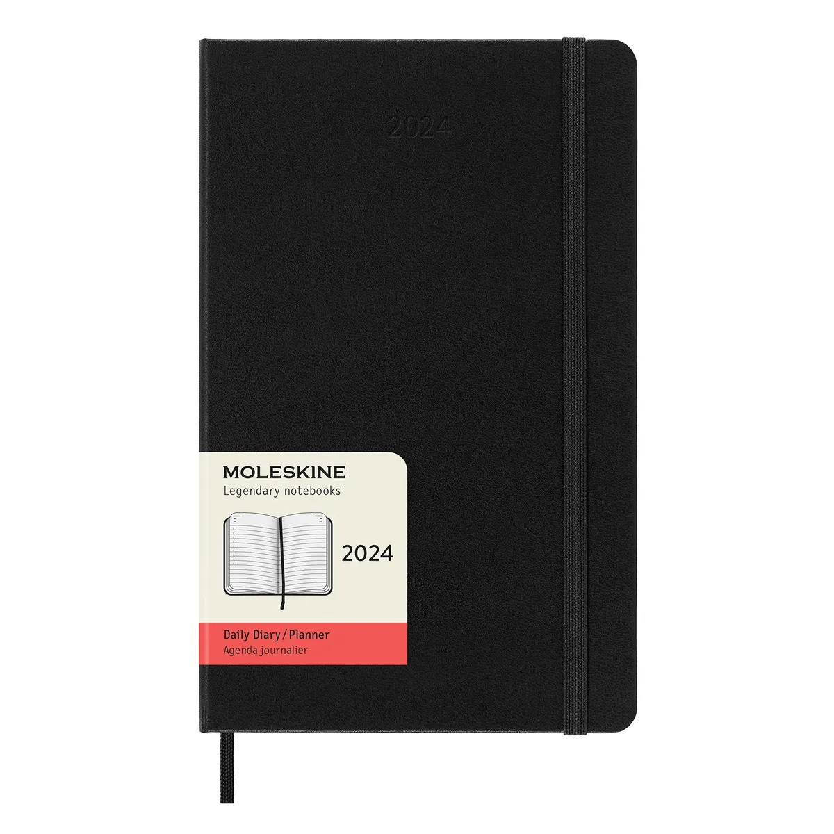 Buy Moleskine Classic Large Hard Cover Daily 12 Months Planner...