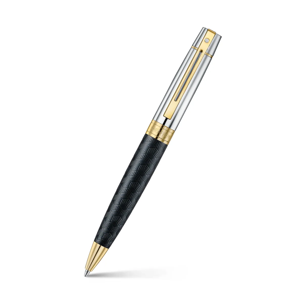 Buy Sheaffer 300 9347 Engraved Black Ballpoint Pen with