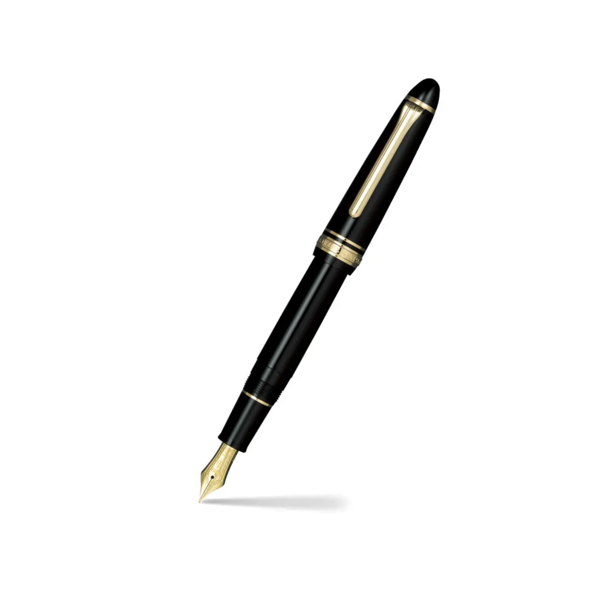 Buy Sailor 1911 Standard 21K Fountain Pen Black with Gold Trims Online