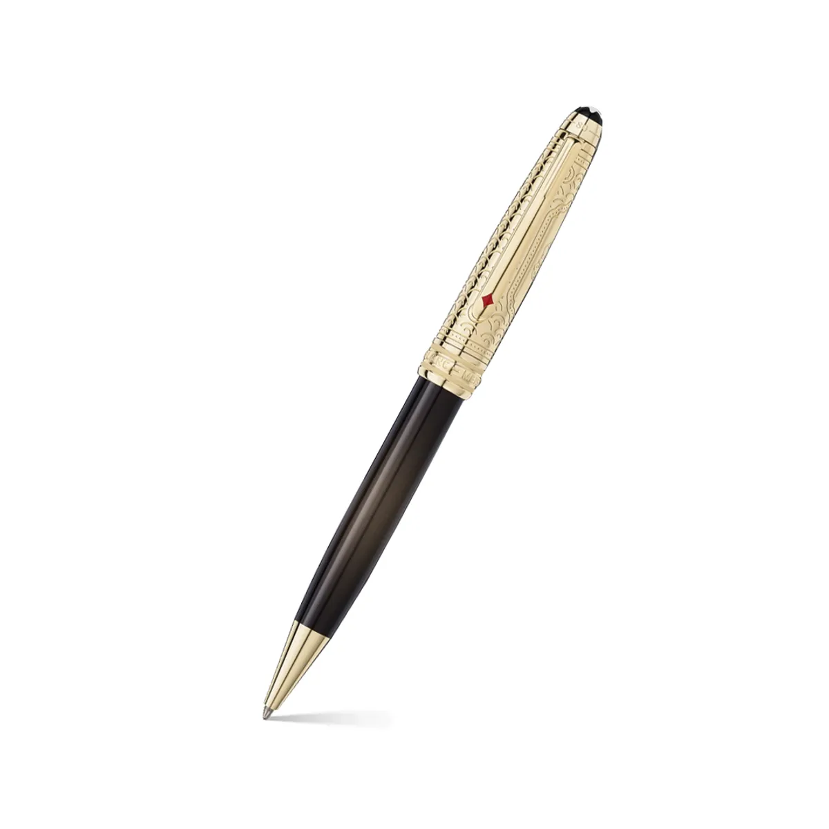 MONTBLANC タイピン 30251 ブラック×ゴールド Montblanc-Meisterstuck-