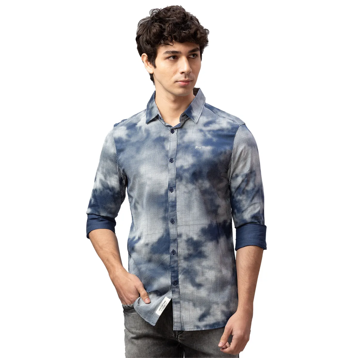 Being human blue shirt best sale