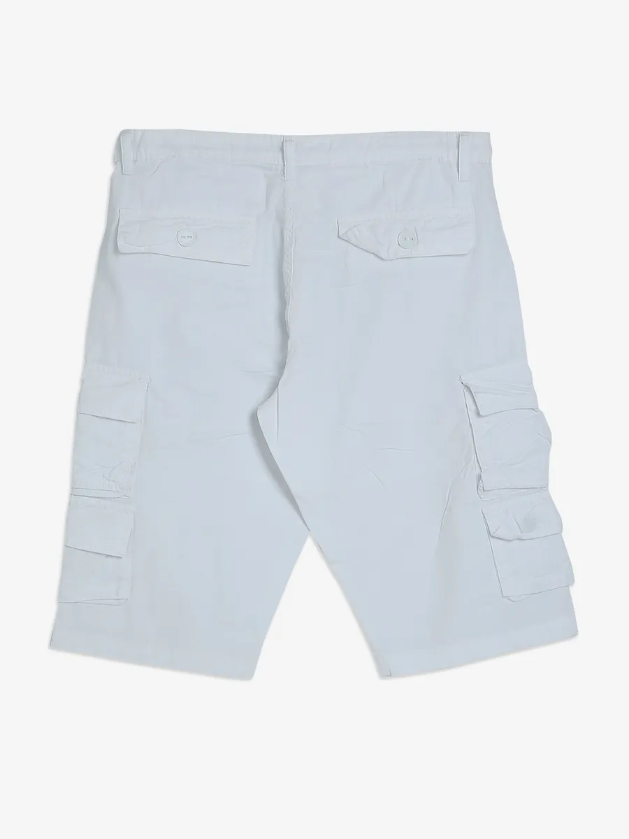 BEEVEE white solid shorts