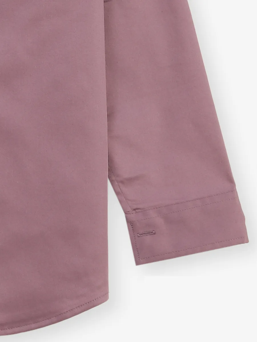 BLAZO plain cotton onion pink shirt