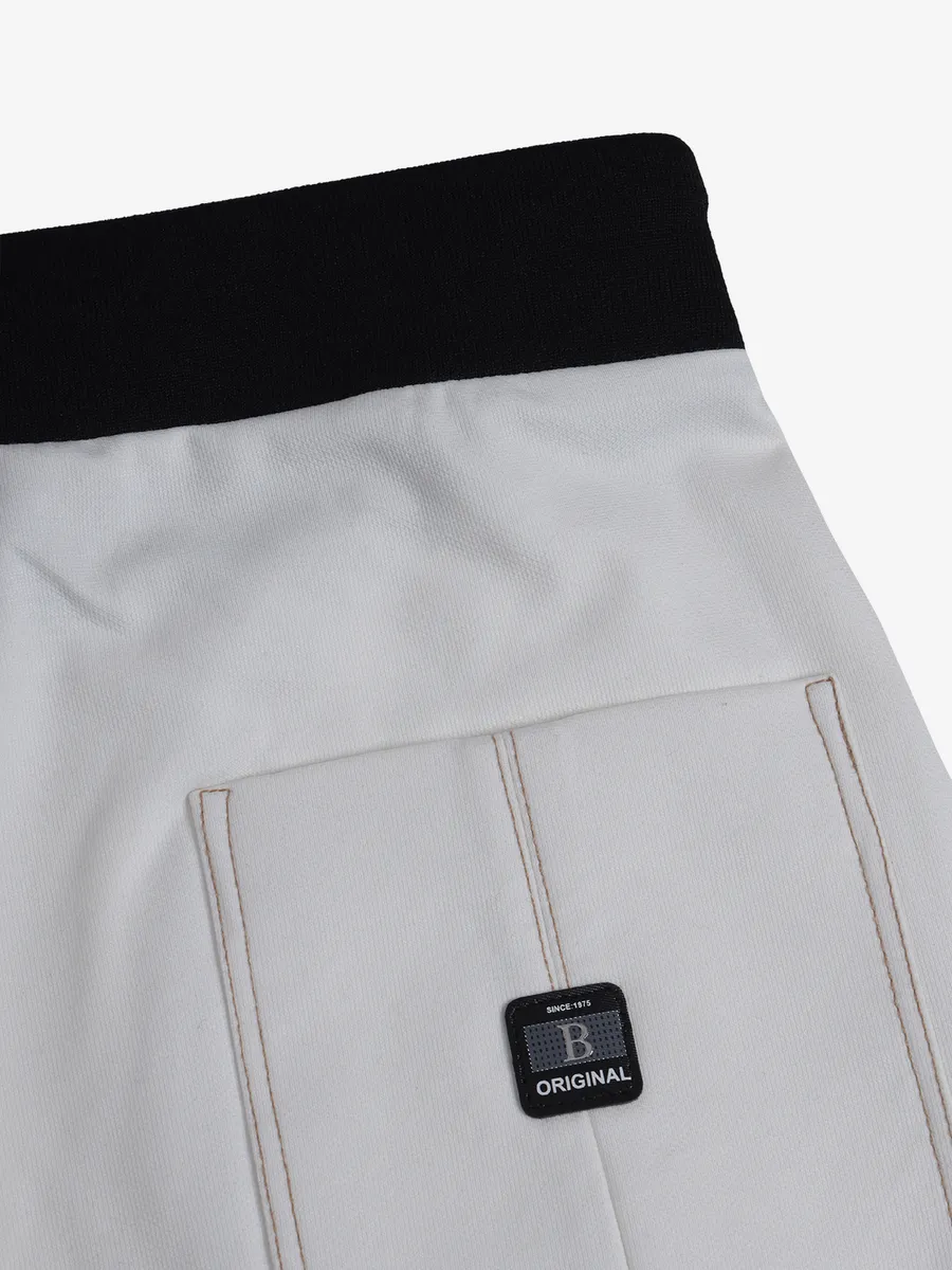 CHOPSTICK white cotton shorts