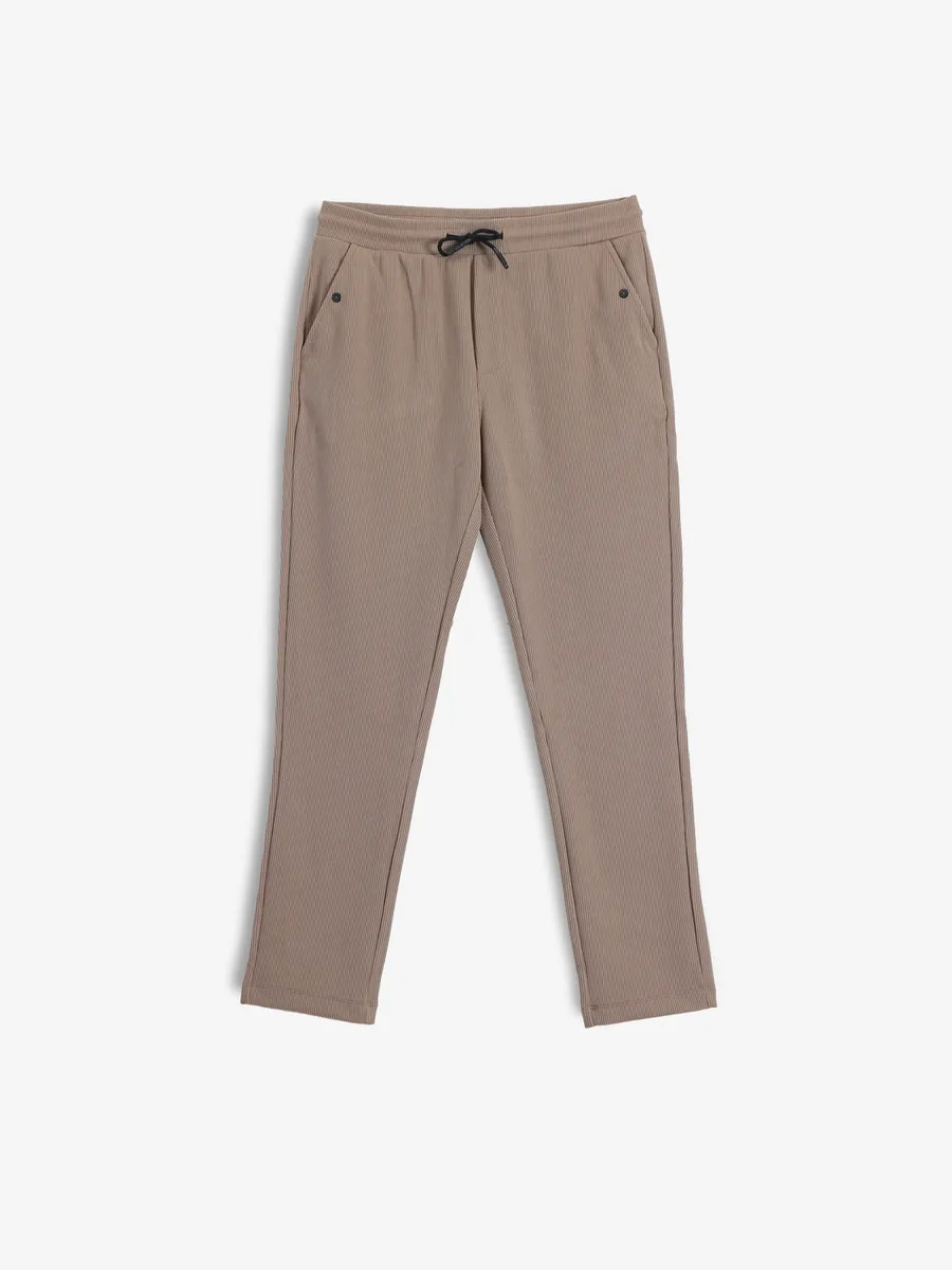 COOKYSS dark beige lycra track pant