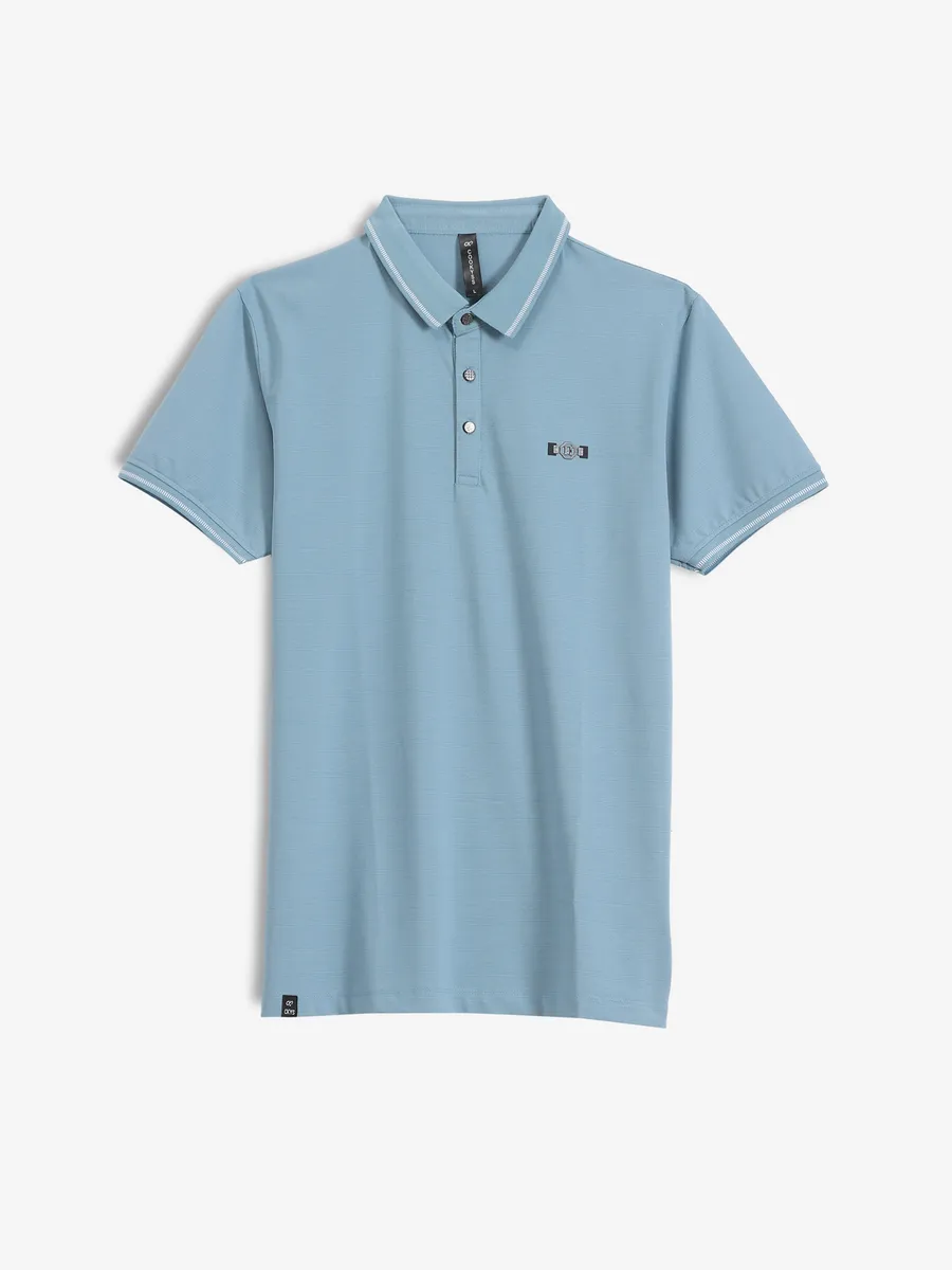 COOKYSS mint blue cotton t-shirt