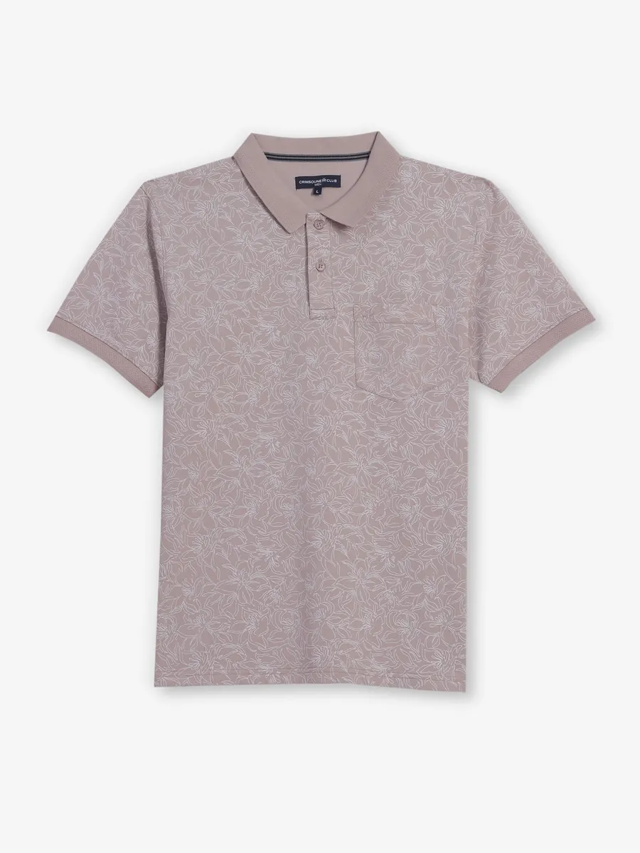 CRIMSOUNE CLUB cotton onion pink t-shirt