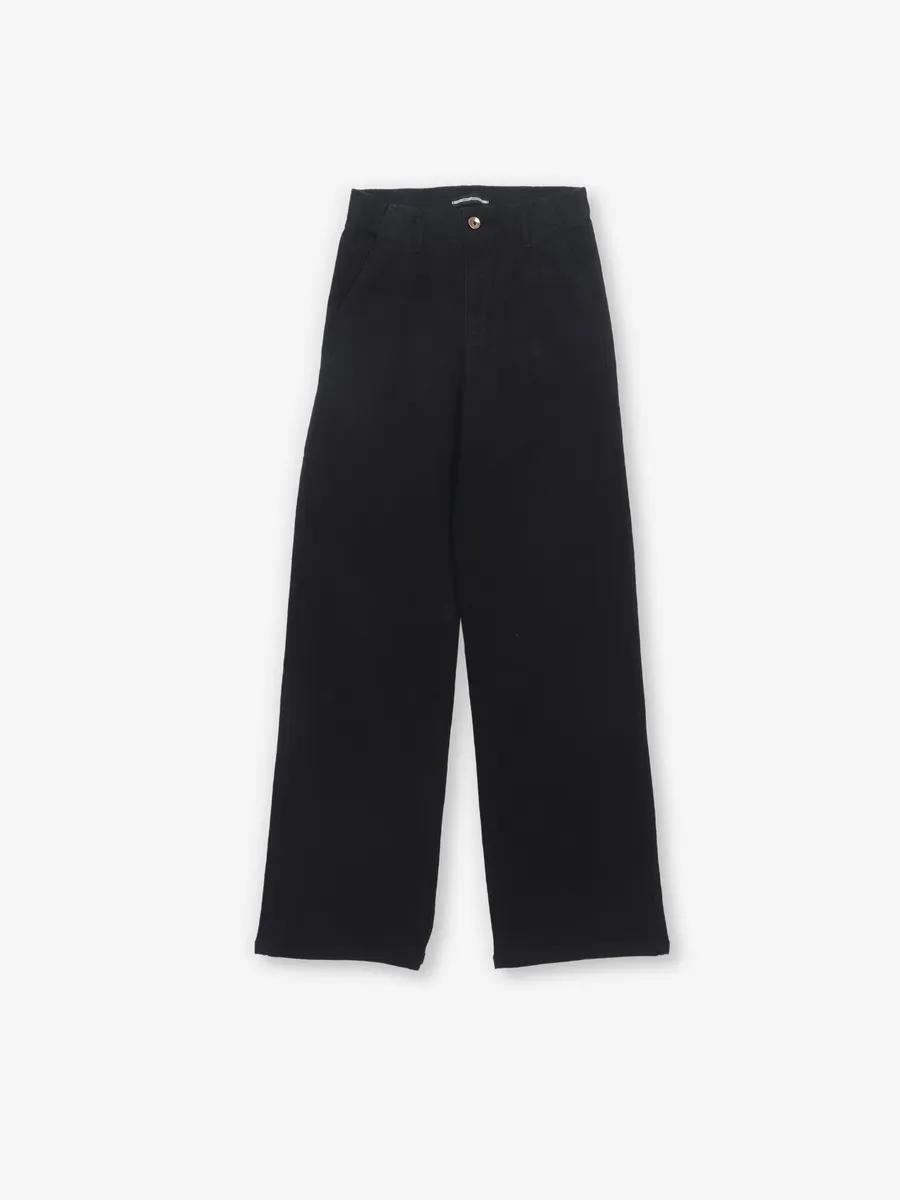 DEAL black denim solid casual jeans