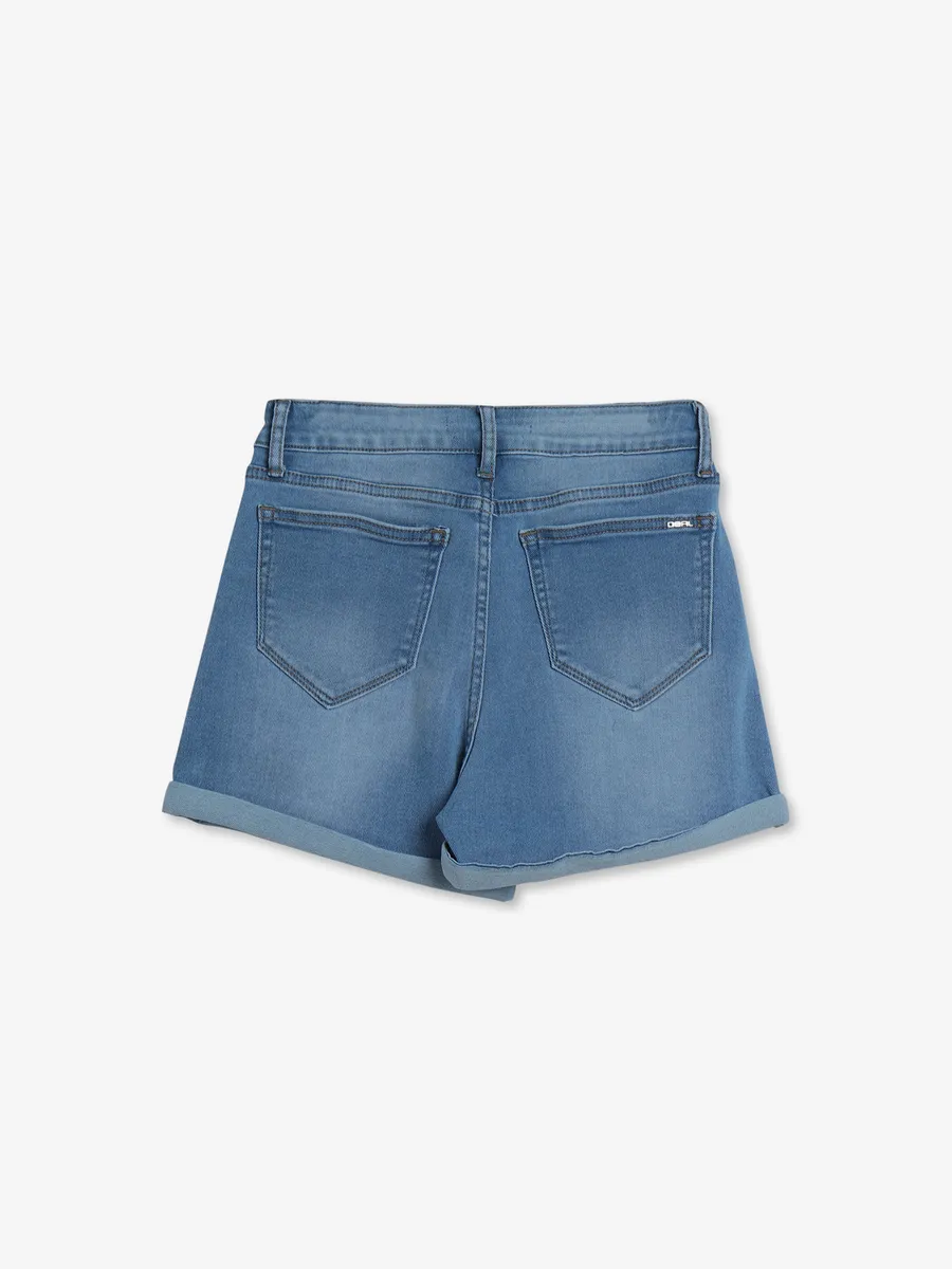 DEAL blue washed denim shorts