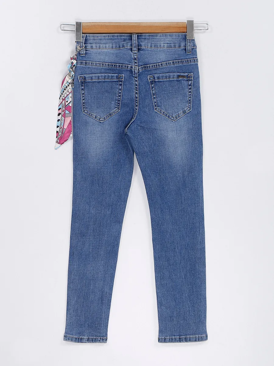 Deal indigo blue narrow jeans