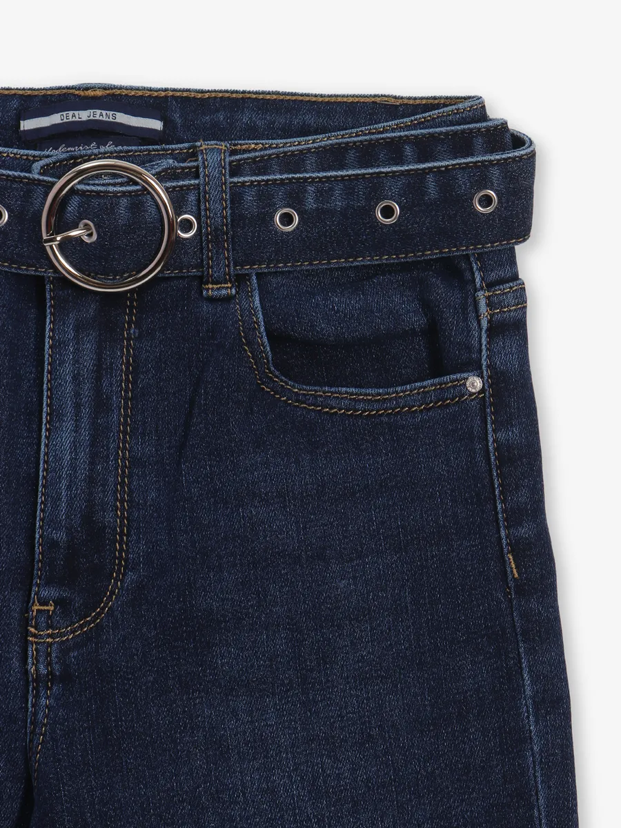 DEAL solid casual blue denim jeans