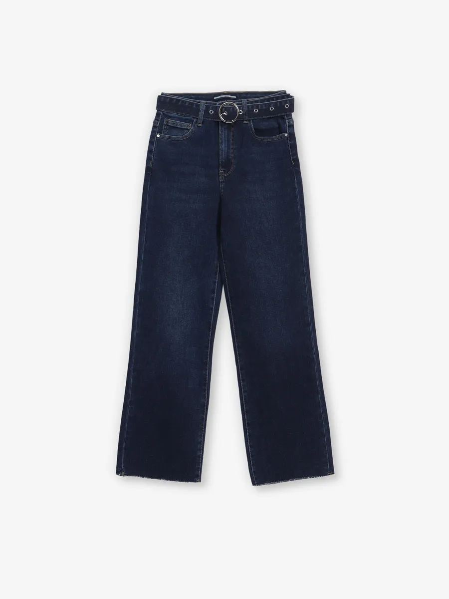 DEAL solid casual blue denim jeans