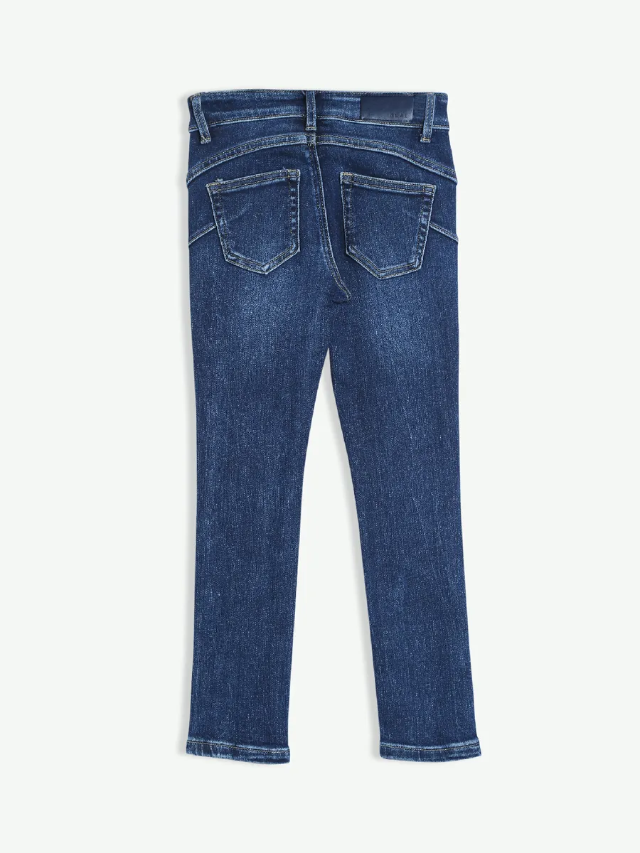 Deal washed jeans in navy