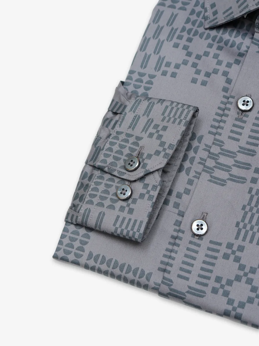 Fete grey full sleeves shirt
