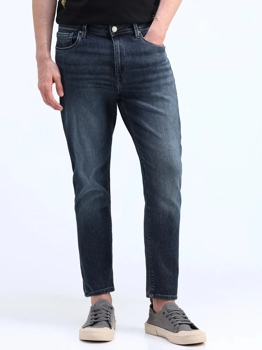 FLYING MACHINE black washed denim jeans