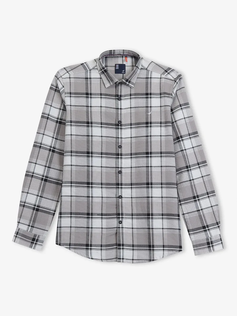 FRIO cotton white casual shirt
