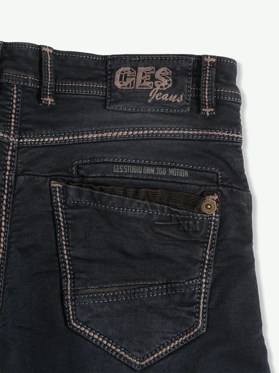 Gesture dark grey slim fit jeans