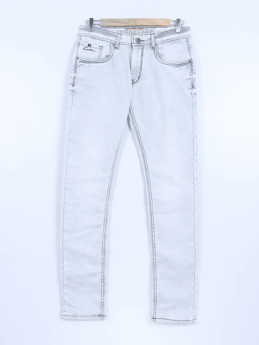 Gesture light grey slim fit jeans