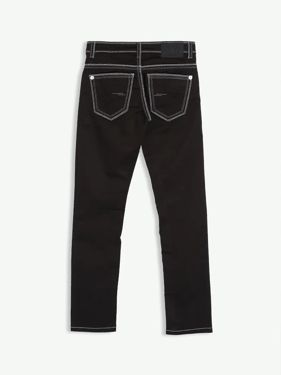 Gesture solid black jeans