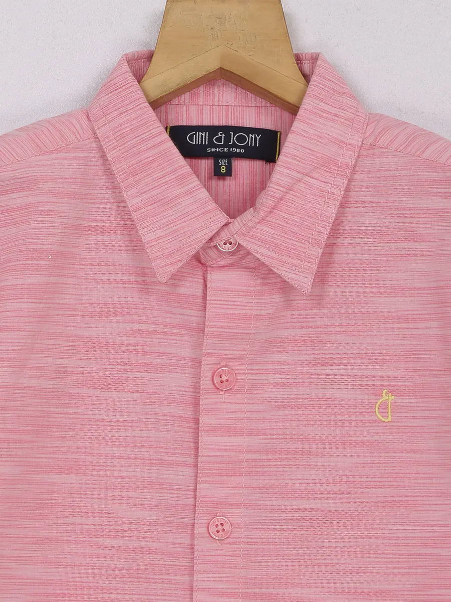 GINI&JONY peach casual shirt