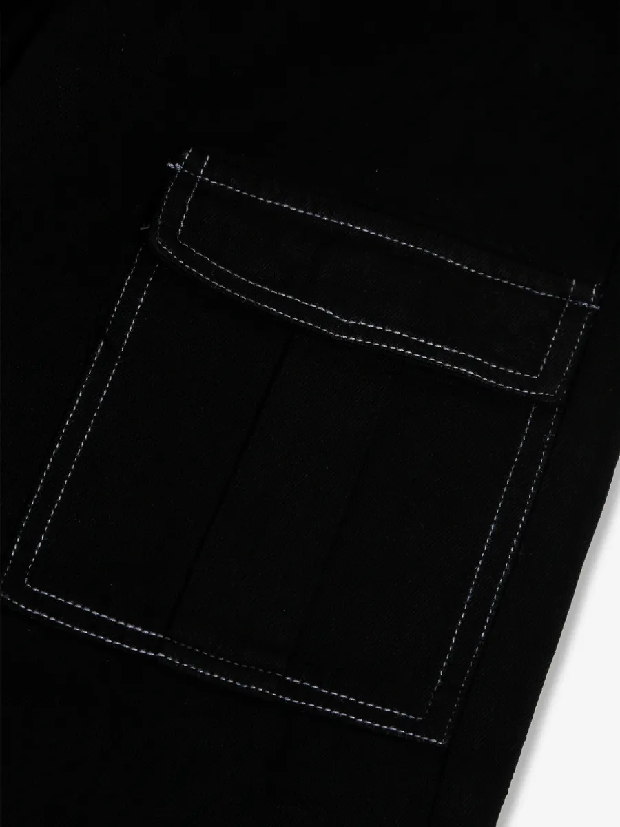 Global Republic black straight jeans