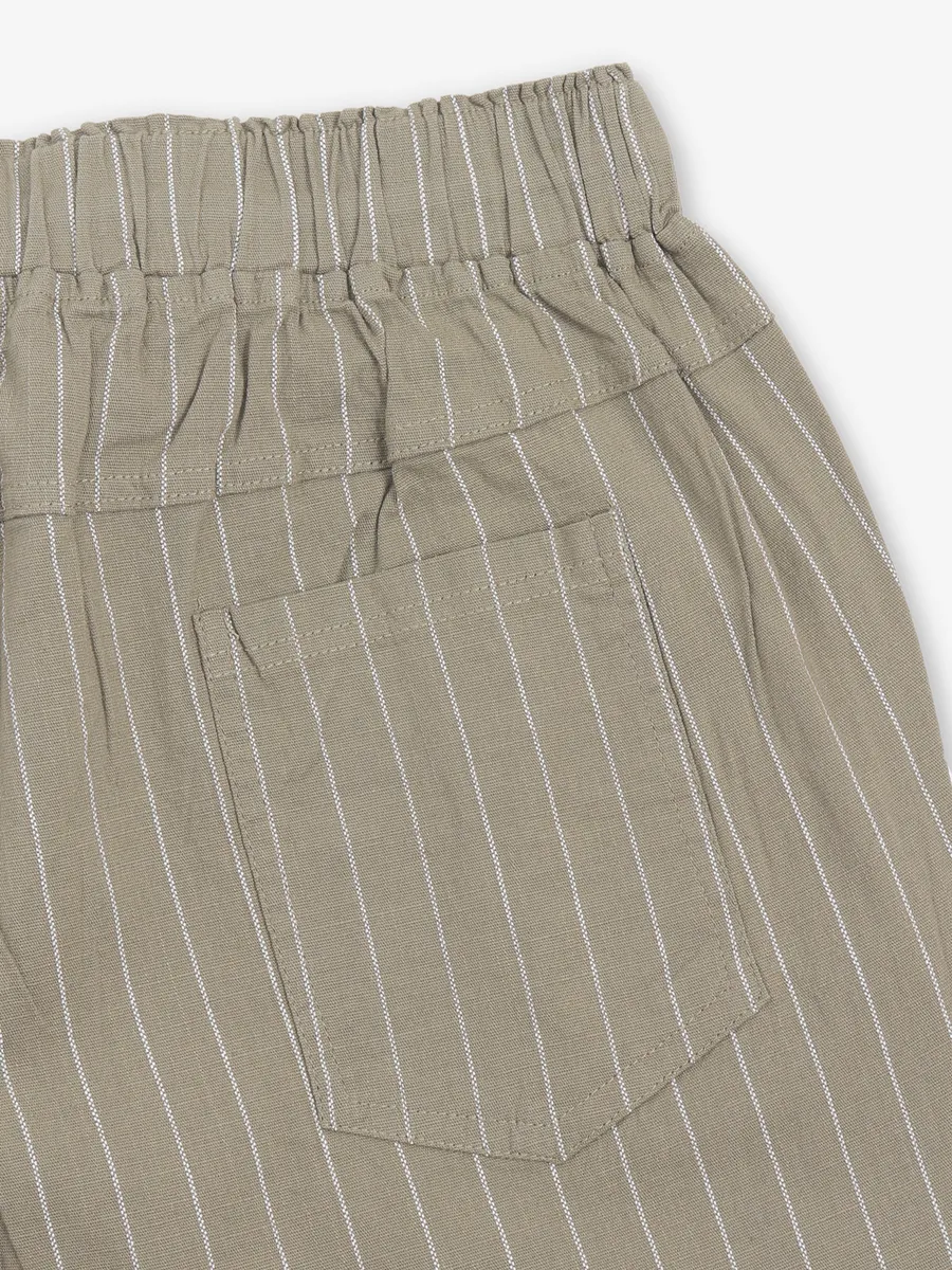 GLOBAL REPUBLIC olive cotton pant for women