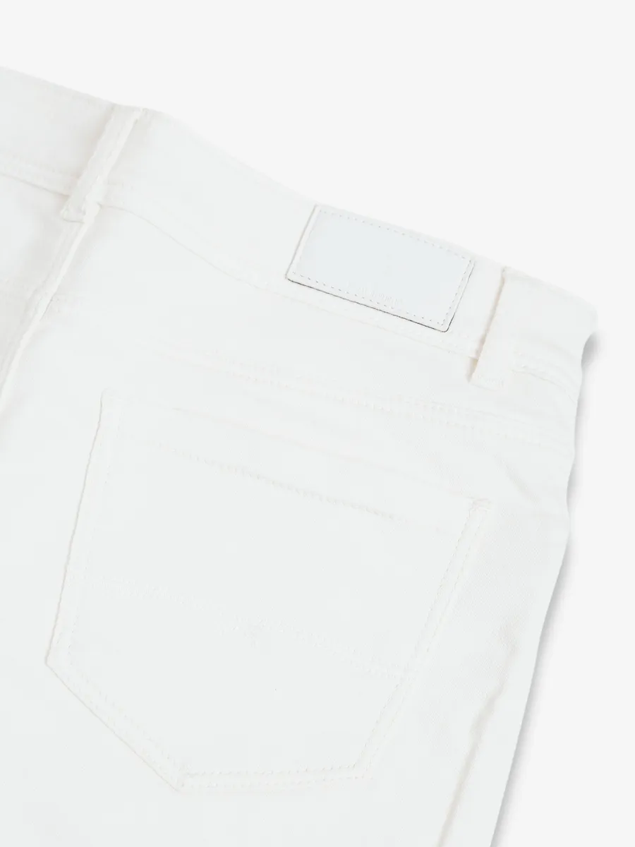 Global Republic white solid jeans