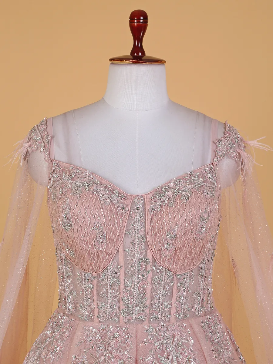 Net inside gown cheap