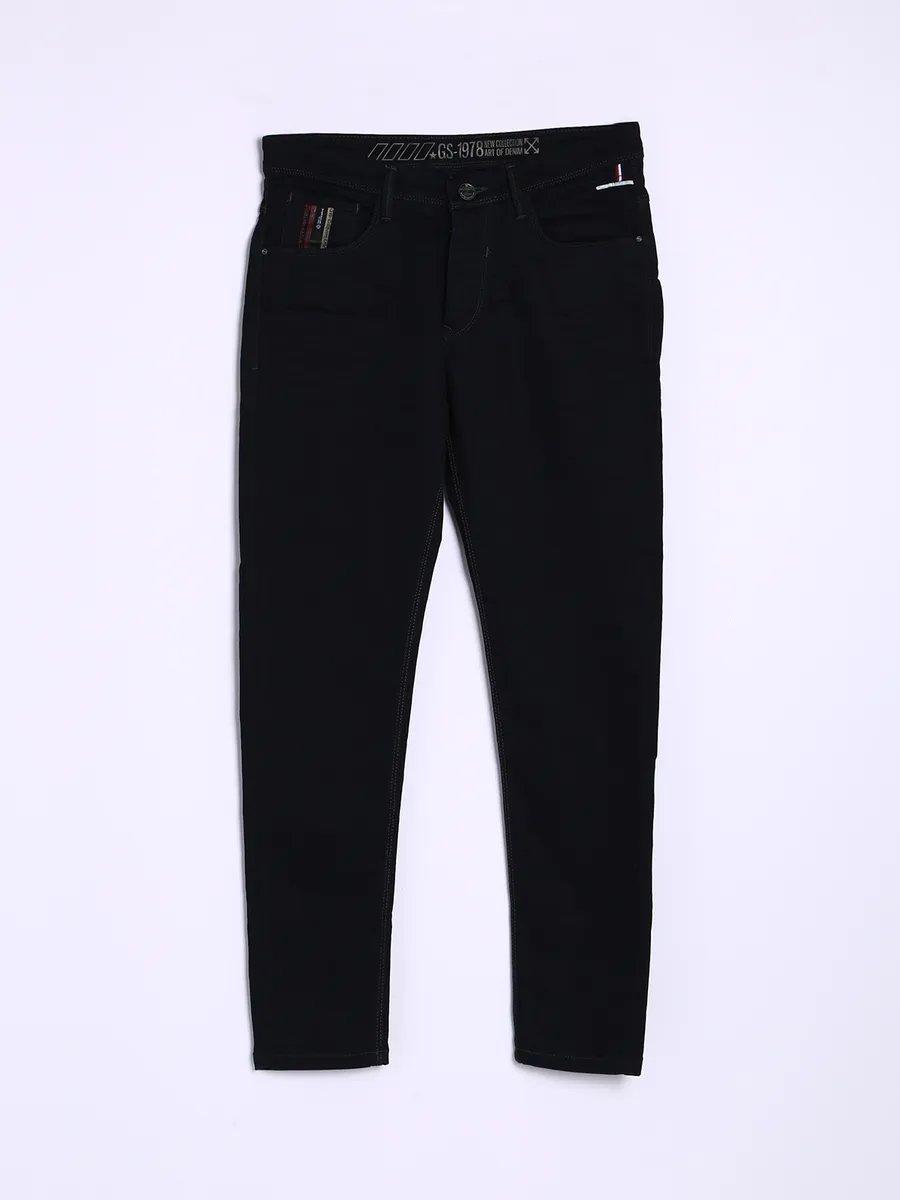 GS78 black claasic solid jeans