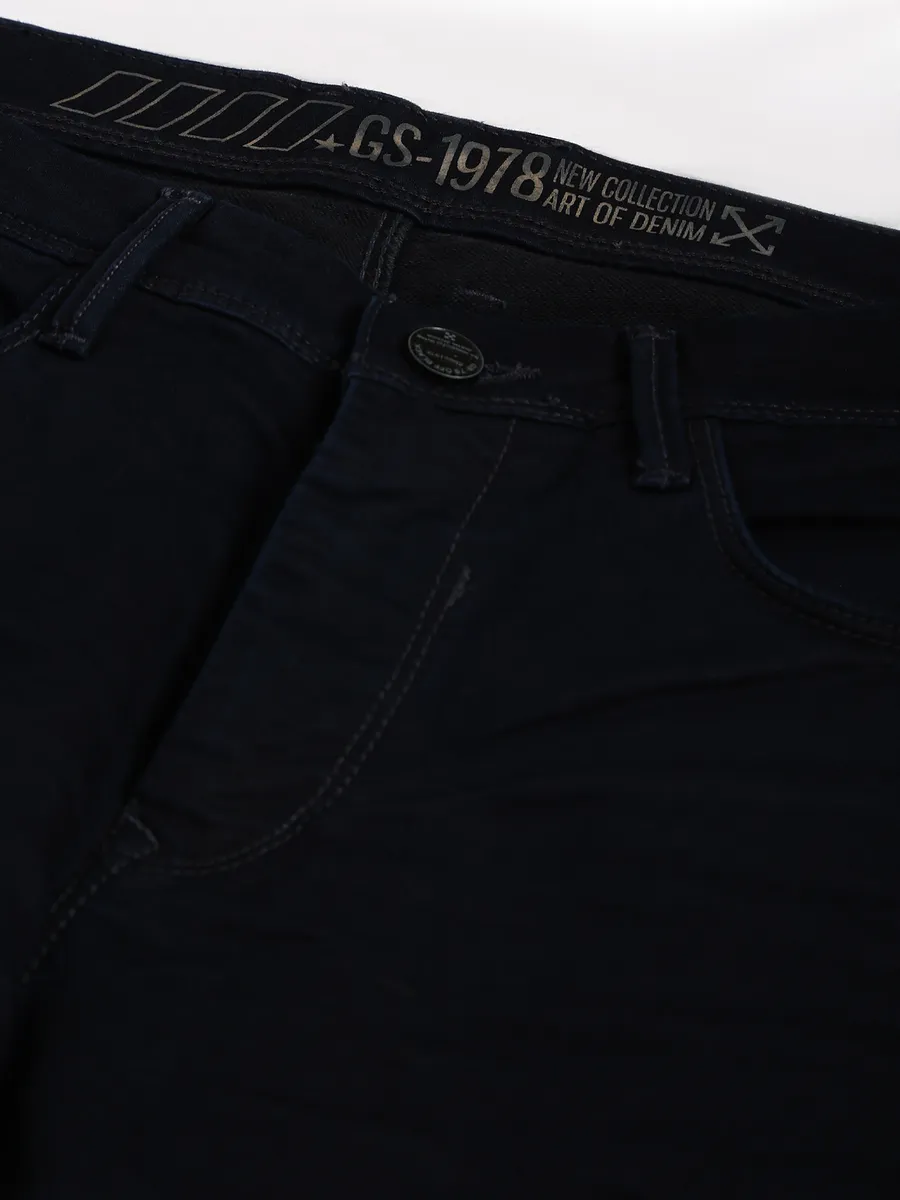 GS78 black claasic solid jeans