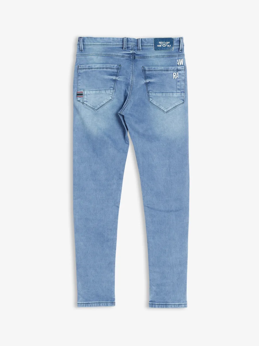 GS78 ice blue washed jeans