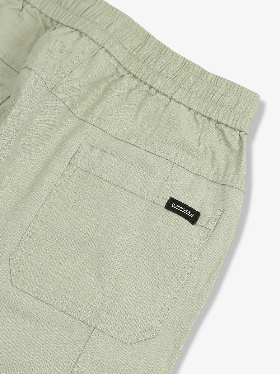 GS78 light green solid track pant