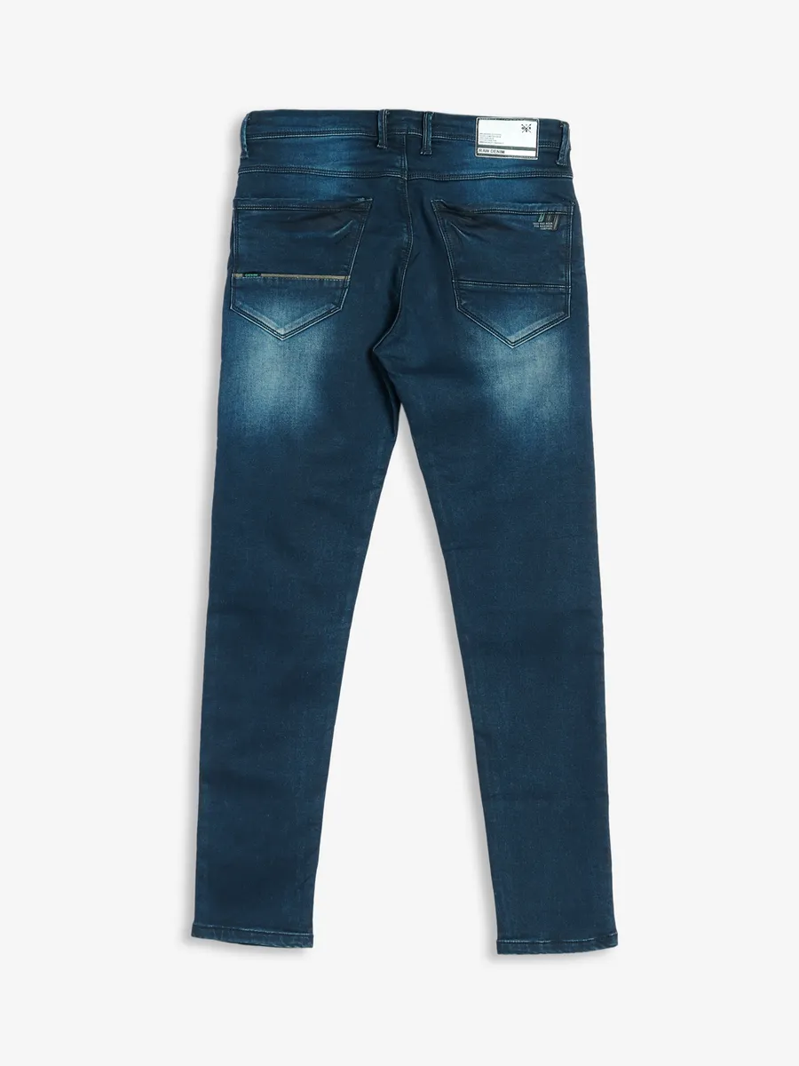 GS78 rama blue denim slim fit jeans