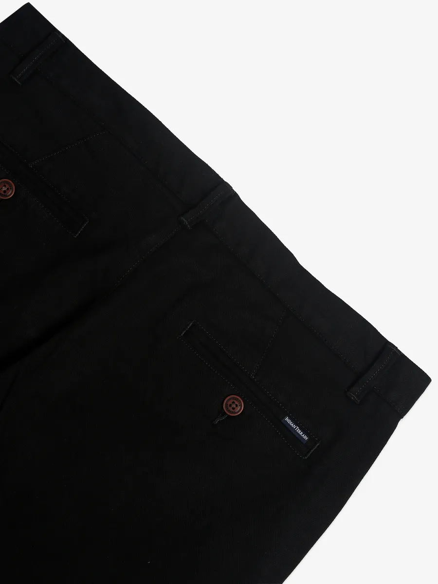 INDIAN TERRAIN black solid brooklyn fit trouser