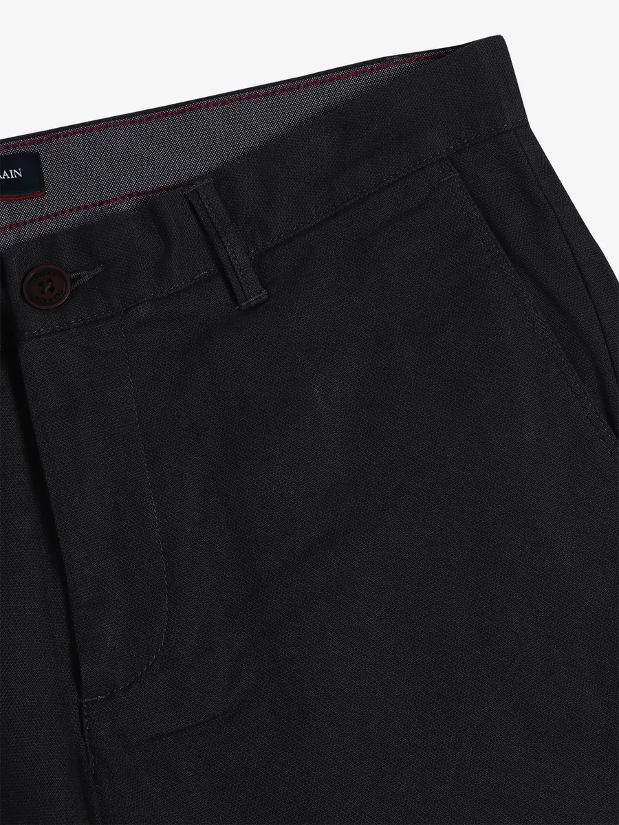 INDIAN TERRAIN cotton charcoal grey trouser