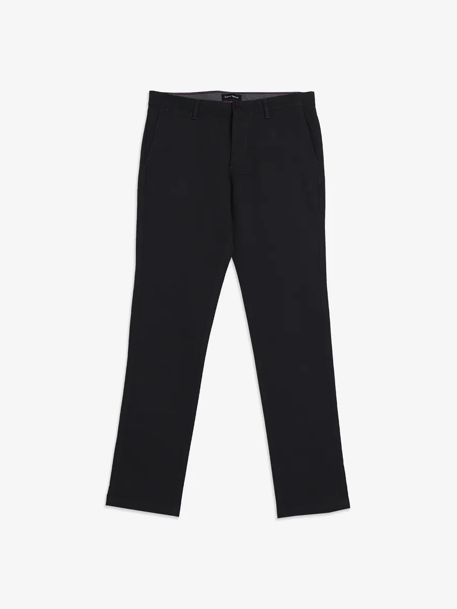 INDIAN TERRAIN cotton charcoal grey trouser