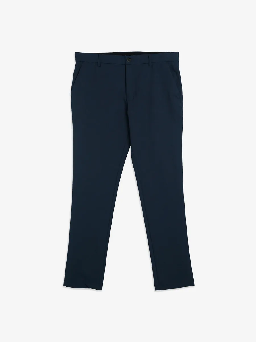 INDIAN TERRAIN navy solid brooklyn fit trouser