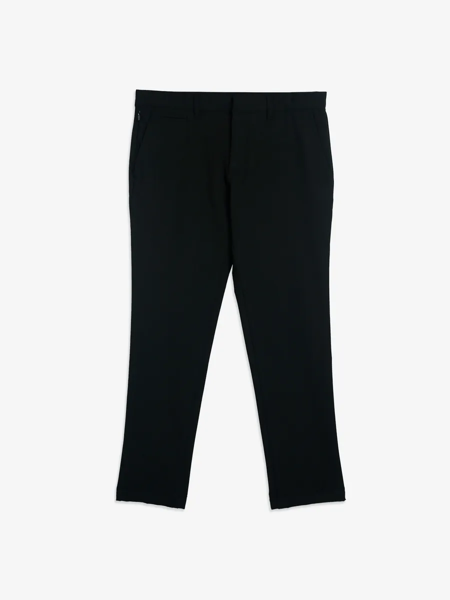 INDIAN TERRAIN solid black brooklyn fit trouser