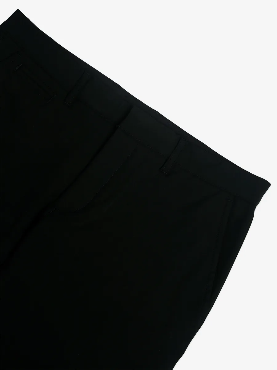 INDIAN TERRAIN solid black brooklyn fit trouser