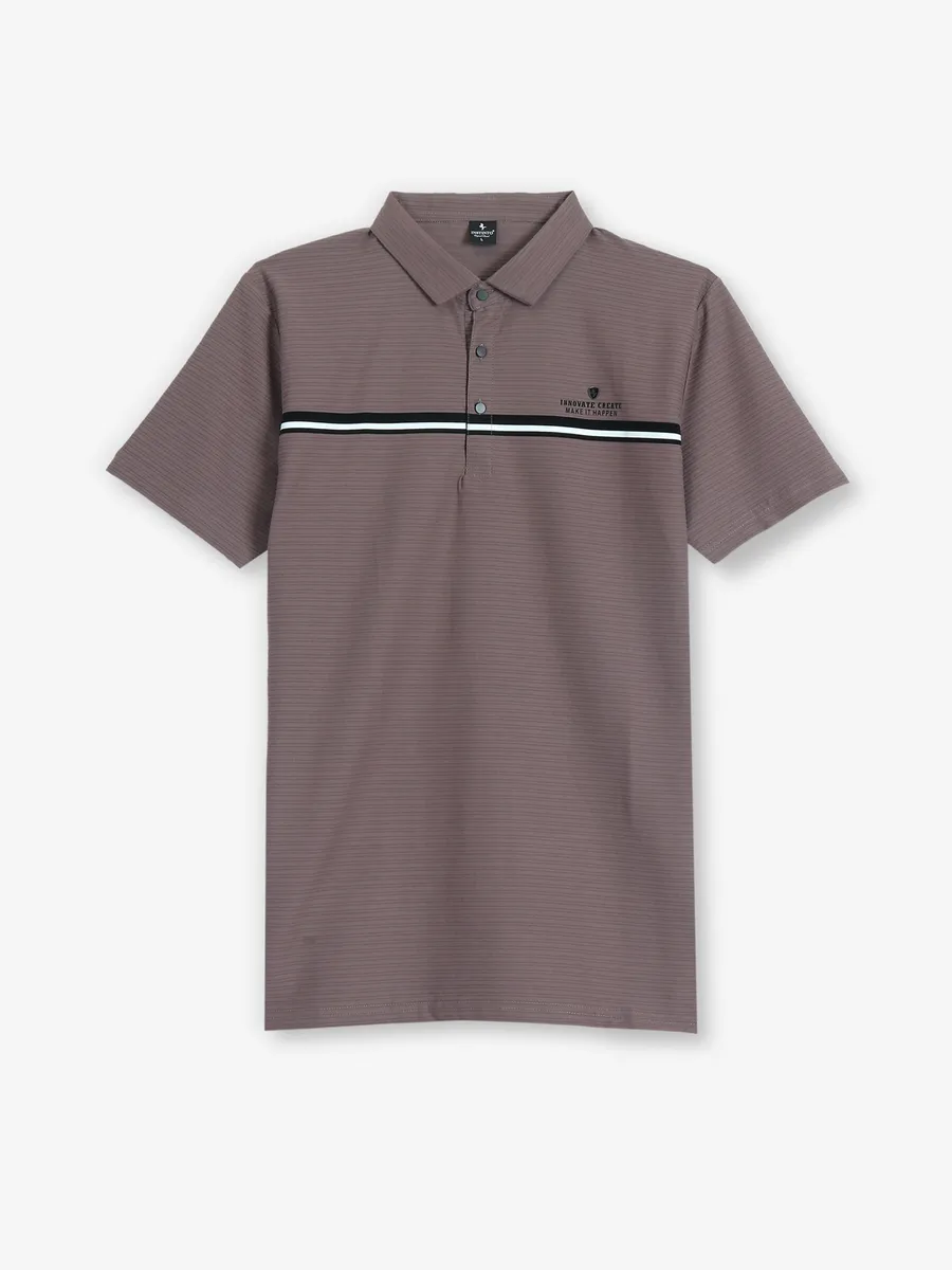 INSTINTO onion pink stripe t-shirt