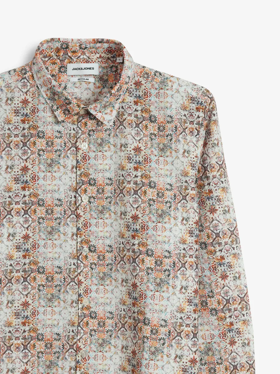 JACK&JONES multi color printed shirt