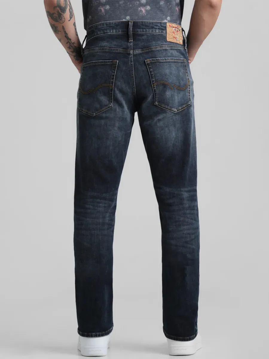 JACK&JONES washed black denim slim fit jeansG3MJE5293 United...