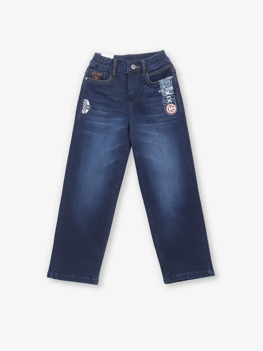KEPEL blue washed jeans for boys