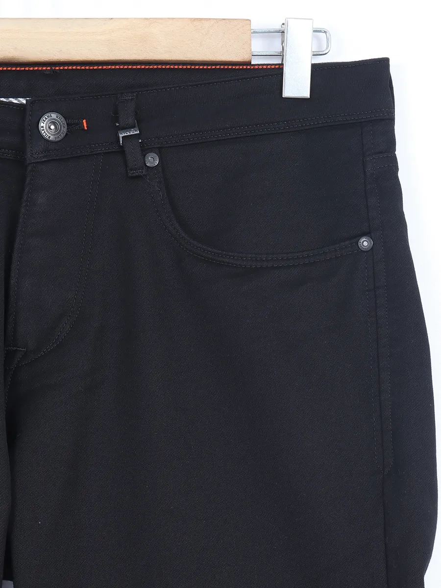 Killer black cotton trouser