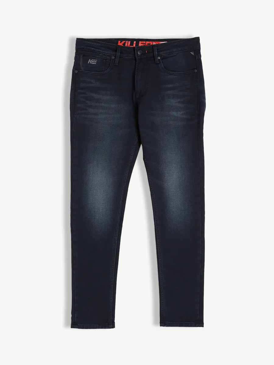 Killer black washed ankle fit jeans