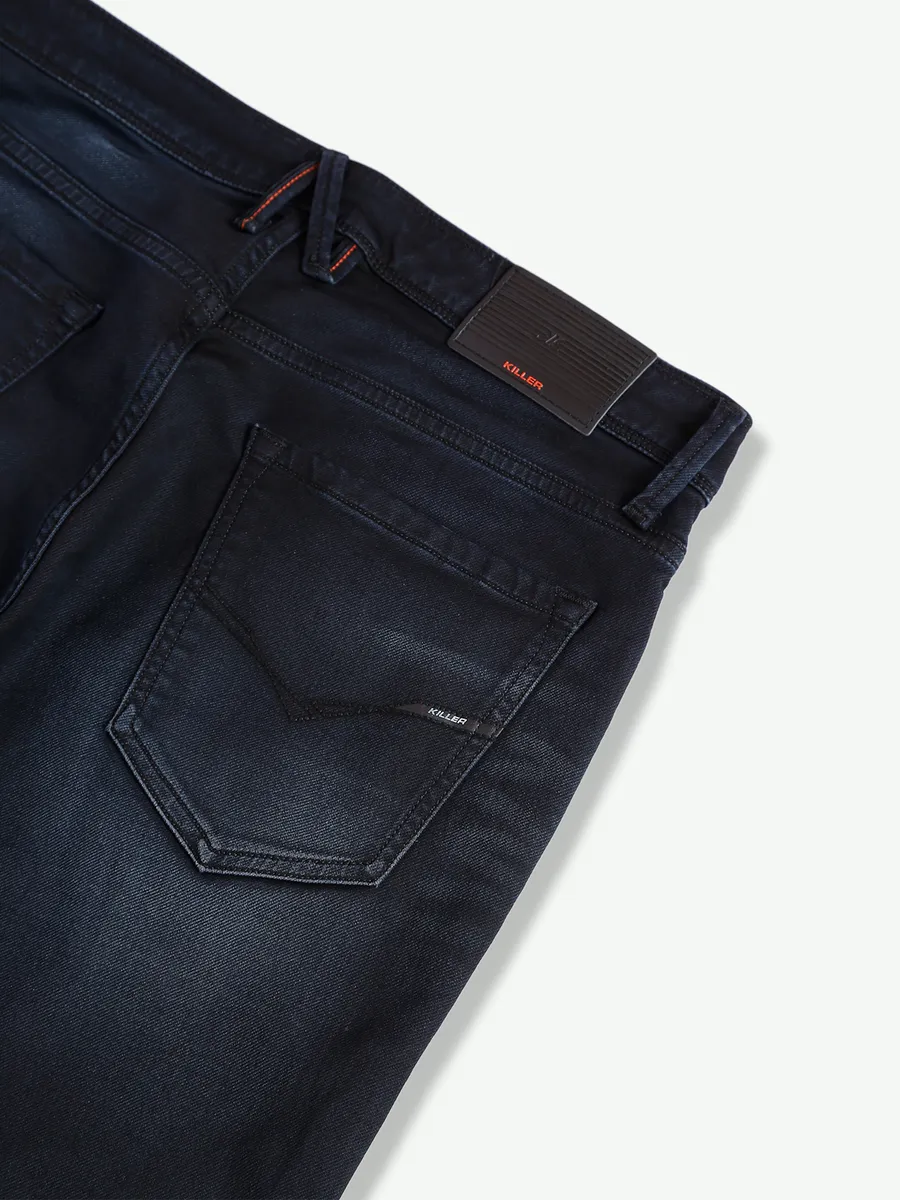 Killer black washed ankle fit jeans