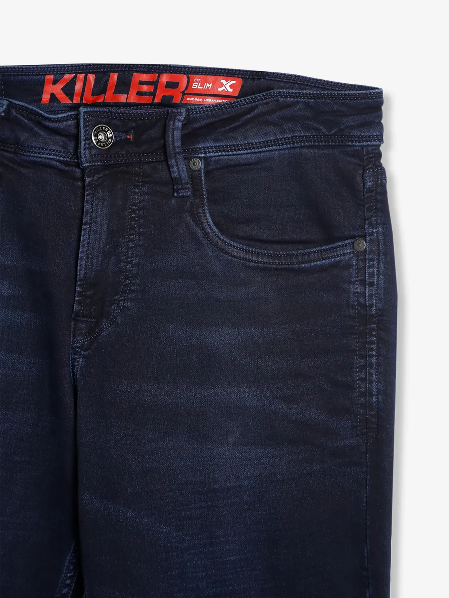 Killer dark navy solid jeans