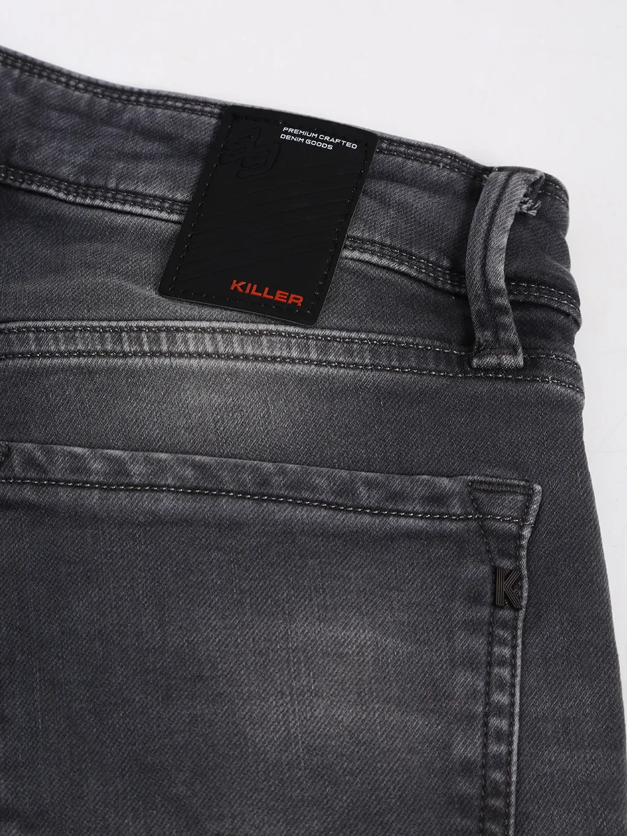 Killer grey washed slim fit jeans