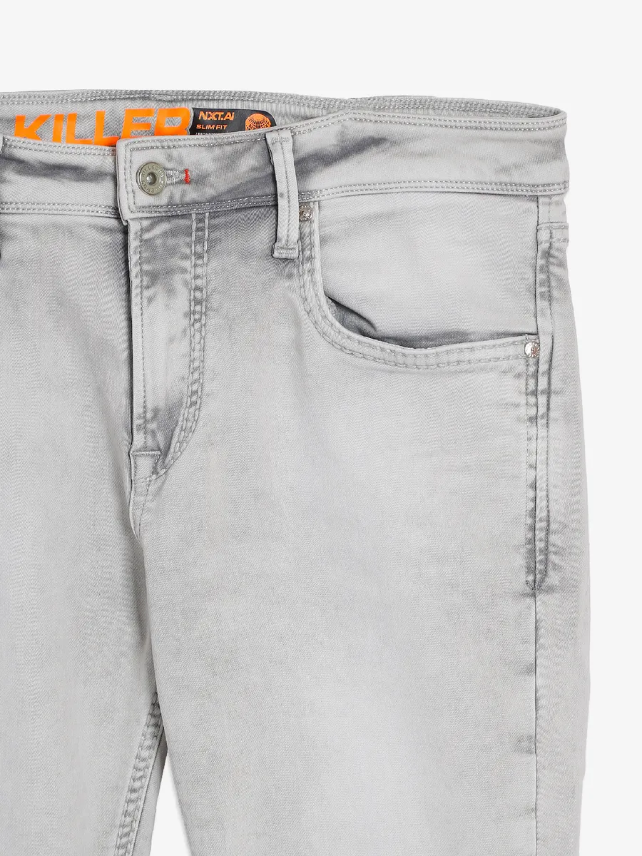 Killer light grey slim fit jeans