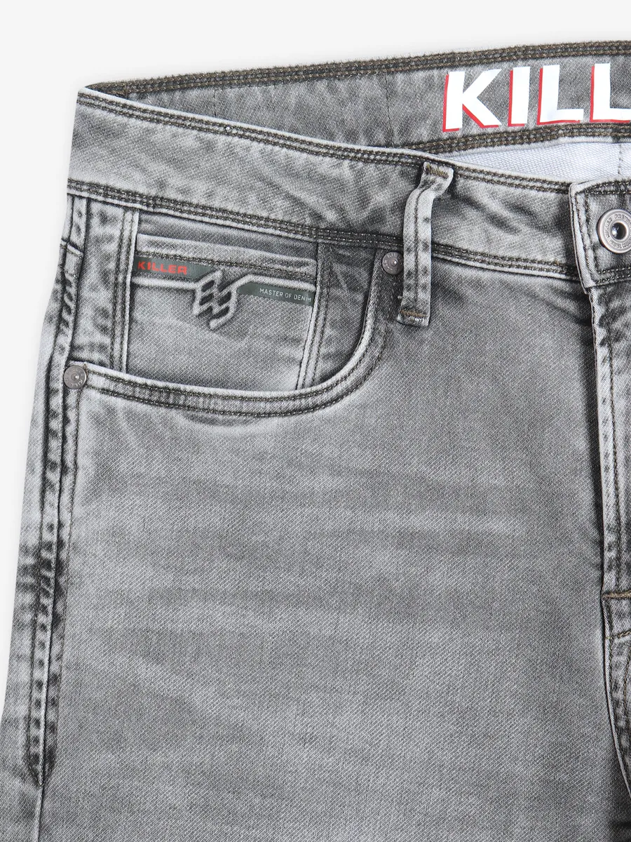 KILLER light grey washed slim fit denim G3MJE5277 United States